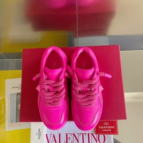 VALENTINO PinkPp ограниченная серия, широкие шнурки, пара, туфли-