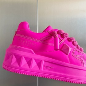 VALENTINO PinkPp ограниченная серия, широкие шнурки, пара, туфли-
