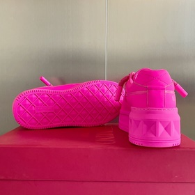 VALENTINO PinkPp ограниченная серия, широкие шнурки, пара, туфли-