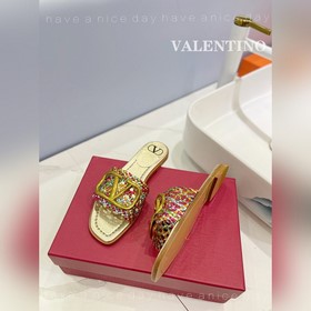 / Valentino  Новые тапочки  ◆ Материал： ручная работа, сплошная