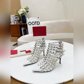 Valentino, высококачественная кожаная подошва, каблук 8 см Класси