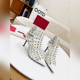 Valentino, высококачественная кожаная подошва, каблук 8 см Класси