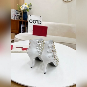 Valentino, высококачественная кожаная подошва, каблук 8 см Класси