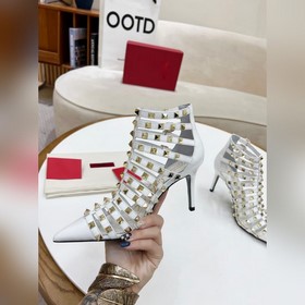 Valentino, высококачественная кожаная подошва, каблук 8 см Класси