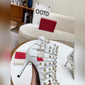 Valentino, высококачественная кожаная подошва, каблук 8 см Класси