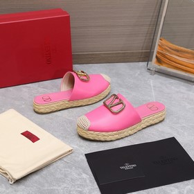 Оригинальная копия Valentino/Валентино рыбацкие туфли с подошвой 