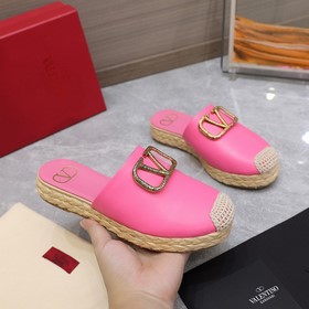 Оригинальная копия Valentino/Валентино рыбацкие туфли с подошвой 