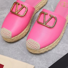 Оригинальная копия Valentino/Валентино рыбацкие туфли с подошвой 