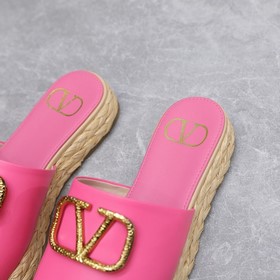 Оригинальная копия Valentino/Валентино рыбацкие туфли с подошвой 