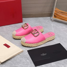 Оригинальная копия Valentino/Валентино рыбацкие туфли с подошвой 
