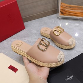 Оригинальная копия Valentino/Валентино рыбацкие туфли с подошвой