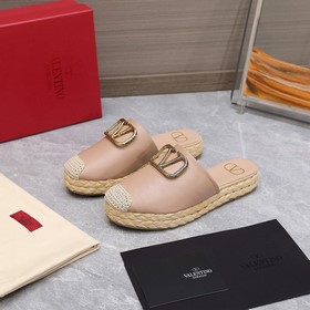 Оригинальная копия Valentino/Валентино рыбацкие туфли с подошвой 