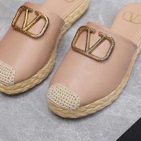 Оригинальная копия Valentino/Валентино рыбацкие туфли с подошвой 