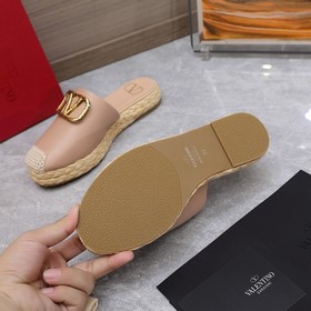 Оригинальная копия Valentino/Валентино рыбацкие туфли с подошвой 