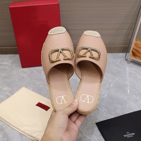 Оригинальная копия Valentino/Валентино рыбацкие туфли с подошвой 