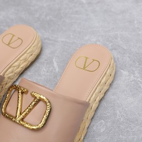 Оригинальная копия Valentino/Валентино рыбацкие туфли с подошвой 