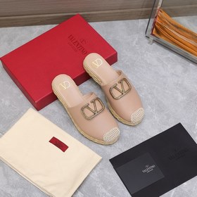 Оригинальная копия Valentino/Валентино рыбацкие туфли с подошвой 