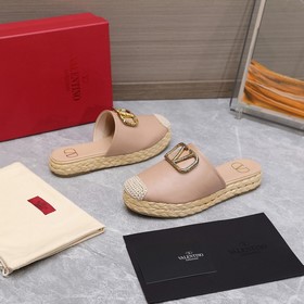 Оригинальная копия Valentino/Валентино рыбацкие туфли с подошвой 