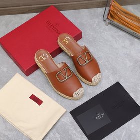 Оригинальная копия Valentino/Валентино рыбацкие туфли с подошвой