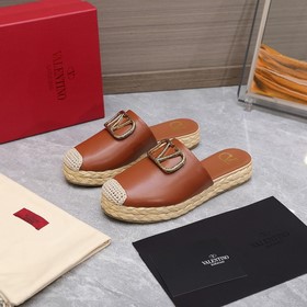 Оригинальная копия Valentino/Валентино рыбацкие туфли с подошвой 