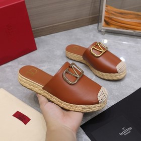 Оригинальная копия Valentino/Валентино рыбацкие туфли с подошвой 