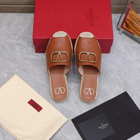 Оригинальная копия Valentino/Валентино рыбацкие туфли с подошвой 