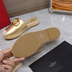 Оригинальная копия Valentino/Валентино рыбацкие туфли с подошвой 