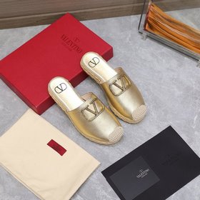 Оригинальная копия Valentino/Валентино рыбацкие туфли с подошвой 