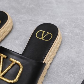 Оригинальная копия Valentino/Валентино рыбацкие туфли с подошвой