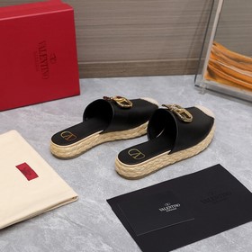 Оригинальная копия Valentino/Валентино рыбацкие туфли с подошвой 