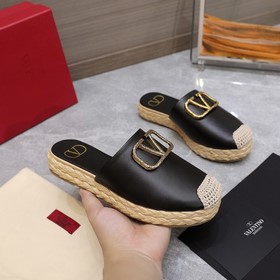 Оригинальная копия Valentino/Валентино рыбацкие туфли с подошвой 