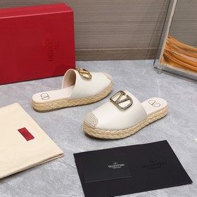 Оригинальная копия Valentino/Валентино рыбацкие туфли с подошвой 