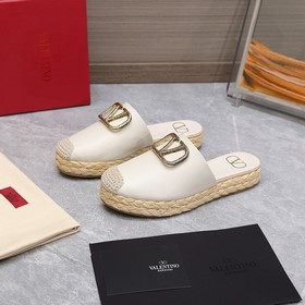Оригинальная копия Valentino/Валентино рыбацкие туфли с подошвой 
