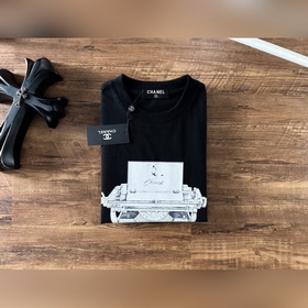 Chanel 2023Ss весна-лето, новейшая модель короткорукавой футболк