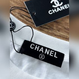 Chanel 2023Ss весна-лето новейшая модель короткорукавной футболки