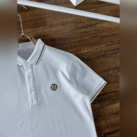 Fendi весна-лето 2023 короткий рукав, шелковистый хлопок, поло дл