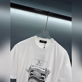 Chanel 2023 весна-лето новейшая модель короткорукавной футболки, 