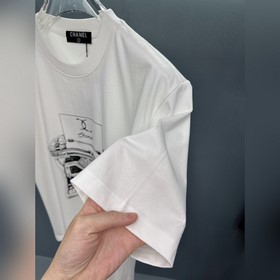 Chanel 2023 весна-лето новейшая модель короткорукавной футболки, 