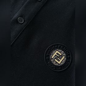 Fendi весна-лето 2023 короткий рукав, шелковистый хлопок, поло дл