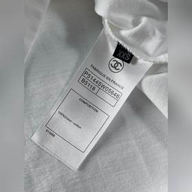 Chanel 2023 весна-лето, новейшая модель короткорукавой футболки и