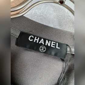 Chanel 2023 Ss весна-лето новейшая модель короткорукавной футболк