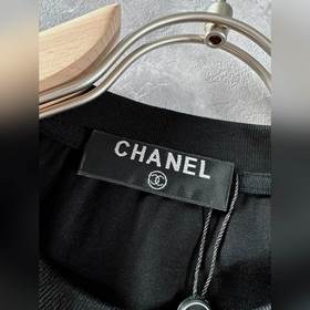 Chanel 2023 весна-лето новейшая модель короткорукавной футболки,