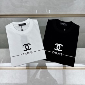 Chanel 2023 Ss весна-лето новейшая модель короткорукавной футболк