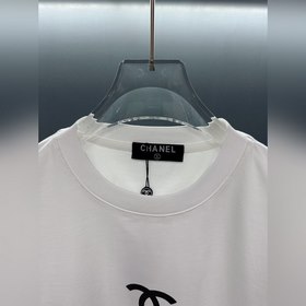 Chanel 2023 Ss весна-лето новейшая модель короткорукавной футболк