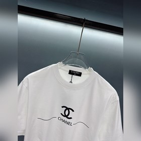 Chanel 2023 Ss весна-лето новейшая модель короткорукавной футболк
