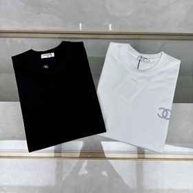 Новейшая модель короткорукавой футболки Chanel 2023Ss весна-лето,