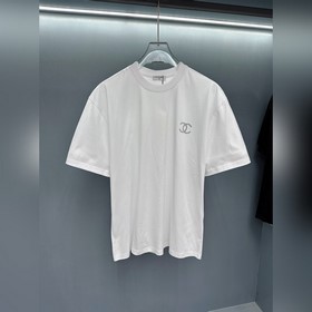 Новейшая модель короткорукавой футболки Chanel 2023Ss весна-лето,