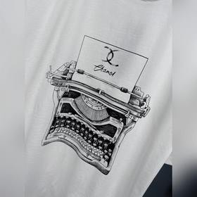 Chanel 2023 весна-лето, новейшая модель короткорукавой футболки и