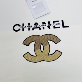 CHANE* Новая модель широкой футболки T.23S от Chanel для мужчин и
