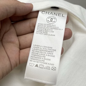 CHANE* Новая модель широкой футболки T.23S от Chanel для мужчин и